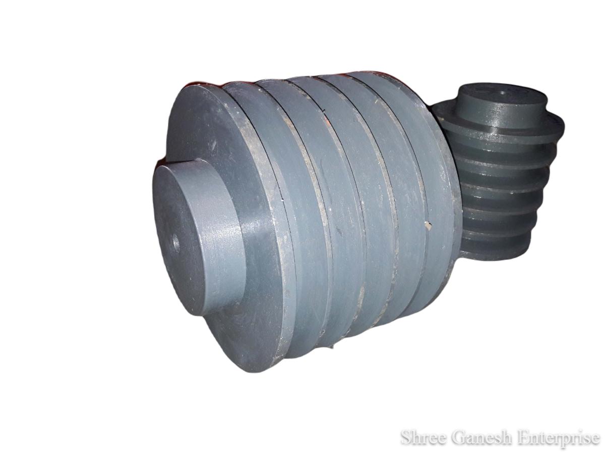 CI Solid V Belt Pulley Manufacturers In India By Ganesh Pulley Brand